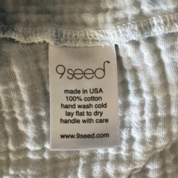 9Seed 9 Seed Marrakesh Dashiki Tie Dye Coverup Tunic Top Gauze Flowy Made in USA - Picture 4 of 4